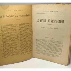Le Notaire de Saint-Germain roman dramatique inédit - Bibliothèque...