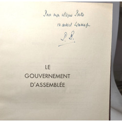 Le gouvernement d'assemblée