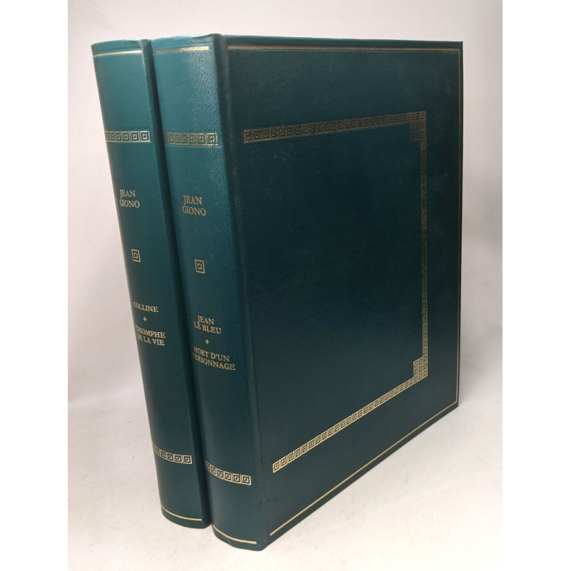 2 volumes: TOME 3 et 5 des oeuvres de Jean Giono: Colline,...
