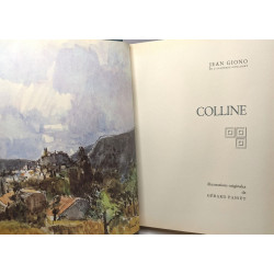2 volumes: TOME 3 et 5 des oeuvres de Jean Giono: Colline,...