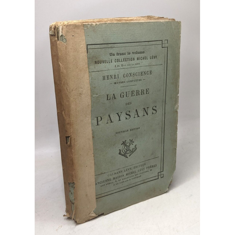 La guerre des paysans - nouvelle édition