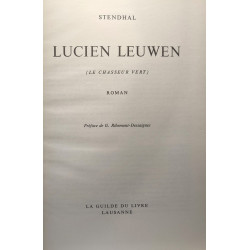 Lucien Leuwen (le chasseur vert) 1955 + Le rouge et le noir