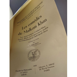 Les comédies de Malkom Khan - Les mésaventures d'Achraf Khan -...
