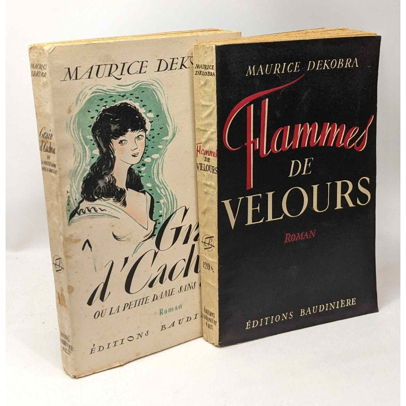 Flammes de velours + Grain d'Cachou ou la petite dame sans...
