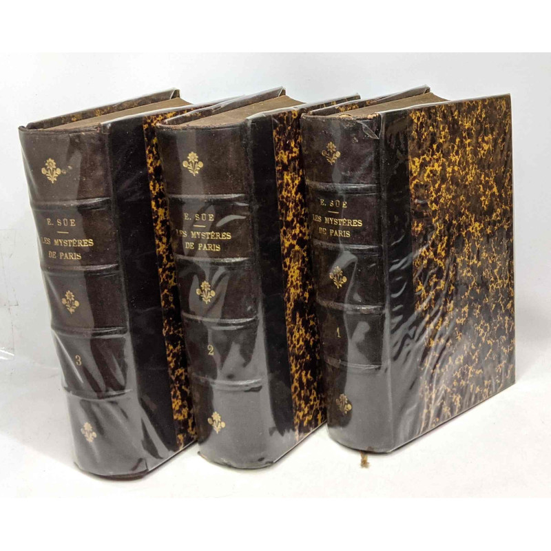Les mystères de Paris - 3 volumes tome I à XXXVIII - coll. Oeuvres...