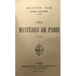 Les mystères de Paris - 3 volumes tome I à XXXVIII - coll. Oeuvres...