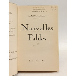Nouvelles fables. (Livres X - XI - XII)