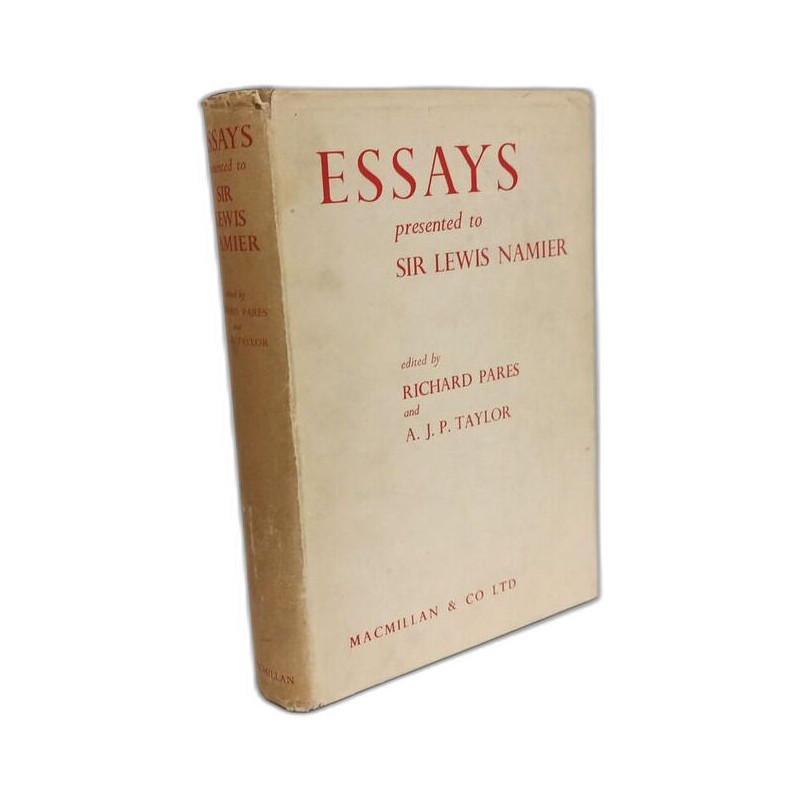 Essays presented to Sir Lewis Namier