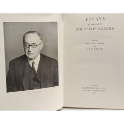 Essays presented to Sir Lewis Namier