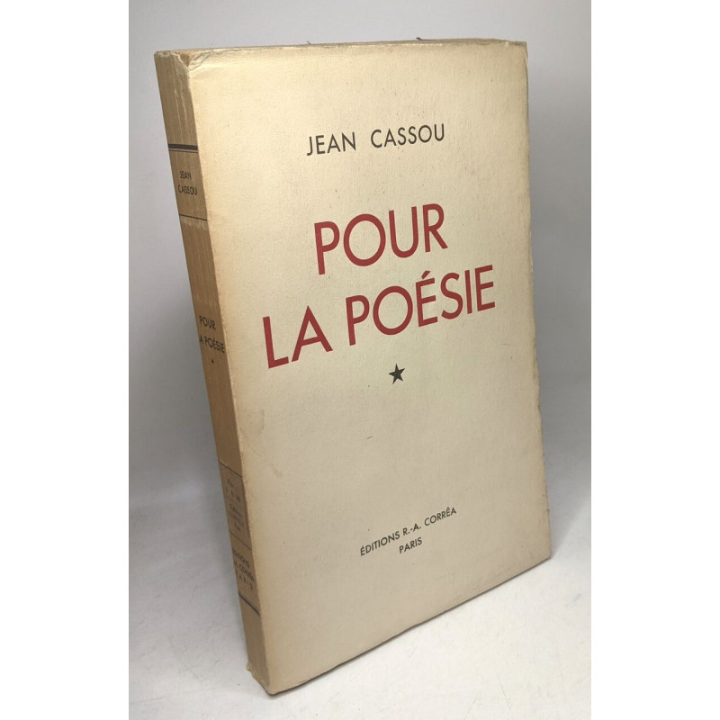 Pour la poésie