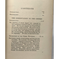 Clement of Alexandria Exhortation to the Greeks. The Rich Man's...