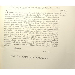 Oeuvres de Messire Antoine Arnauld - TOME Dix-Neuvième - contenant...