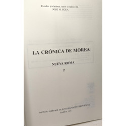 La crónica de Morea (Nueva Roma - TOME 2