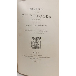 Mémoires de la Ctesse Potocka (1794-1820) avec un portrait en...