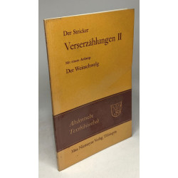 Der stricker verserzählungen 1 et 2 - Altdeutsche textbibliothek