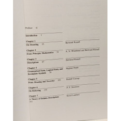 Definite Descriptions (MIT Press): A Reader (Language Speech and...
