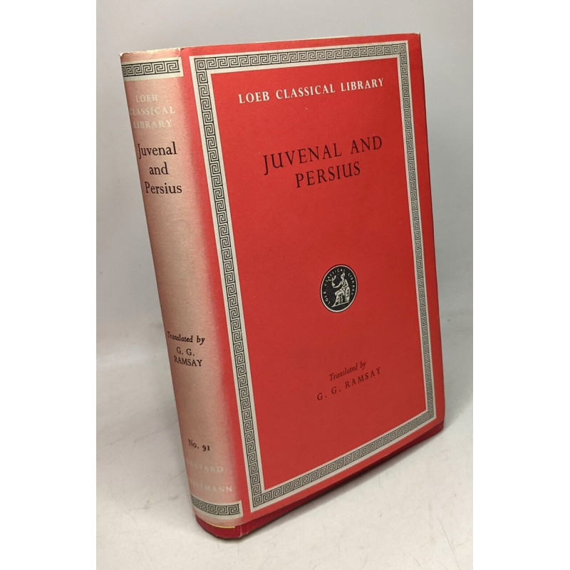 Juvenal and Perius / Loeb Classical library