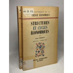 Structures et cycles économiques - TOME PREMIER + TOME SECOND -...