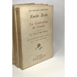 6 volumes "Les oeuvres complètes Emile Zola texte de l'édition...
