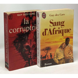 La corruptrice + Le sang d'Afrique --- 2 livres
