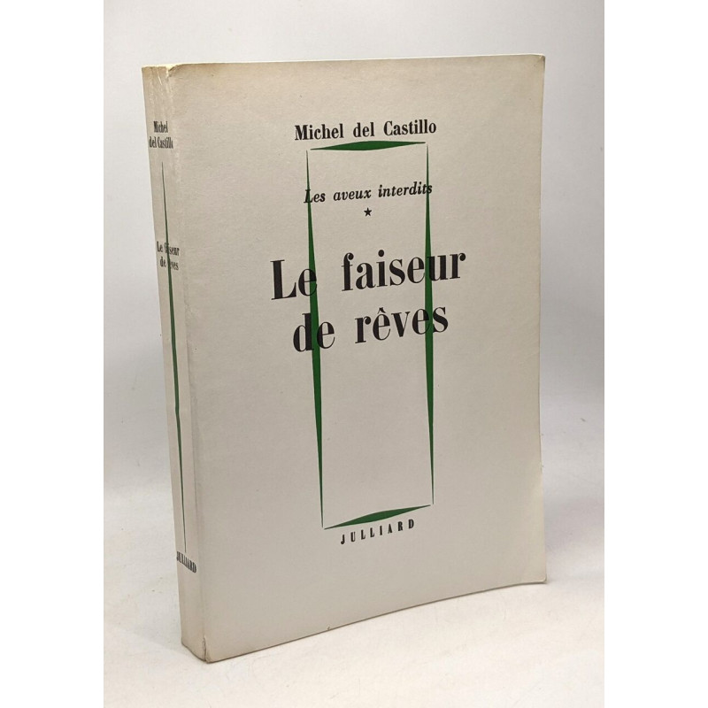 Le faiseur de rêves TOME 1 - les aveux interdits