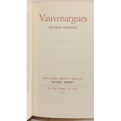 Oeuvres choisies --- collection les portiques