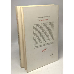 L'archéologue + Le biographe récit --- 2 livres