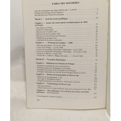 Joachim Lelewel : textes choisis / . choisis et commentés par...