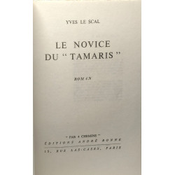 Le novice du tamaris - avec hommage de l'auteur
