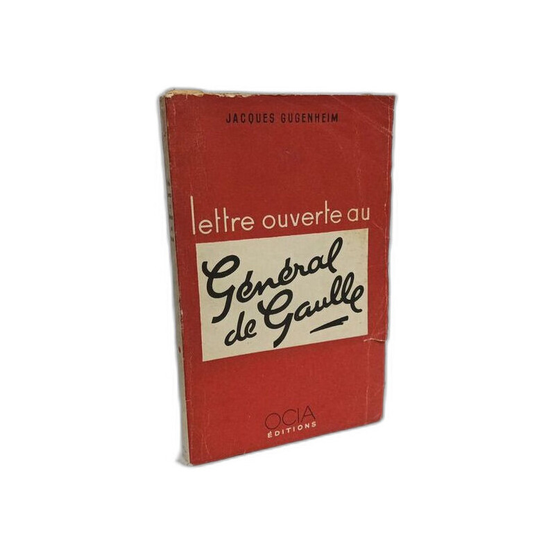 Lettre ouverte au général de Gaulle