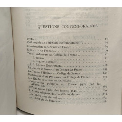 Oeuvres complètes de Ernest Renan - TOME I - édition définitive...