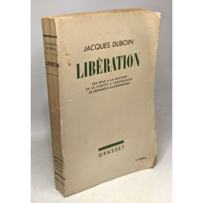 Libération des bras à la machine de la disette à l'abondance de...