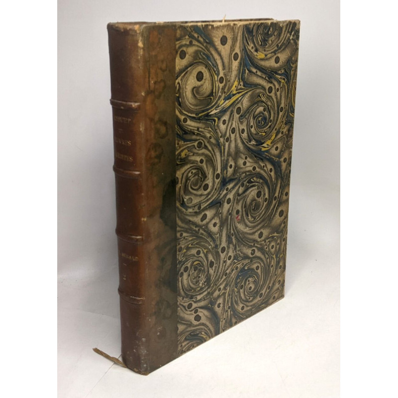 Oeuvres inédites de J.-B. Bossuet - TOME II - Juvénal en vers...