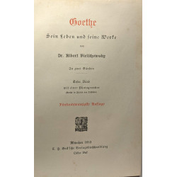 Goethe. Sein Leben und seine Werke. In zwei Bänden