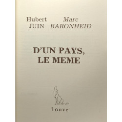 D'un pays le même