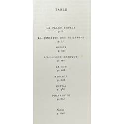 Théâtre classique français - 12 volumes - Corneille Molière Racine
