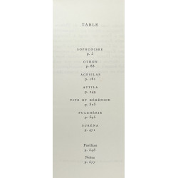 Théâtre classique français - 12 volumes - Corneille Molière Racine