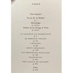 Théâtre classique français - 12 volumes - Corneille Molière Racine