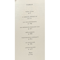 Théâtre classique français - 12 volumes - Corneille Molière Racine