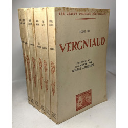 LES GRANDS ORATEURS REPUBLICAINS - 6 volumes - Tome III. Vergniaud...