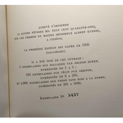 Le temps du mépris / Oeuvres complètes