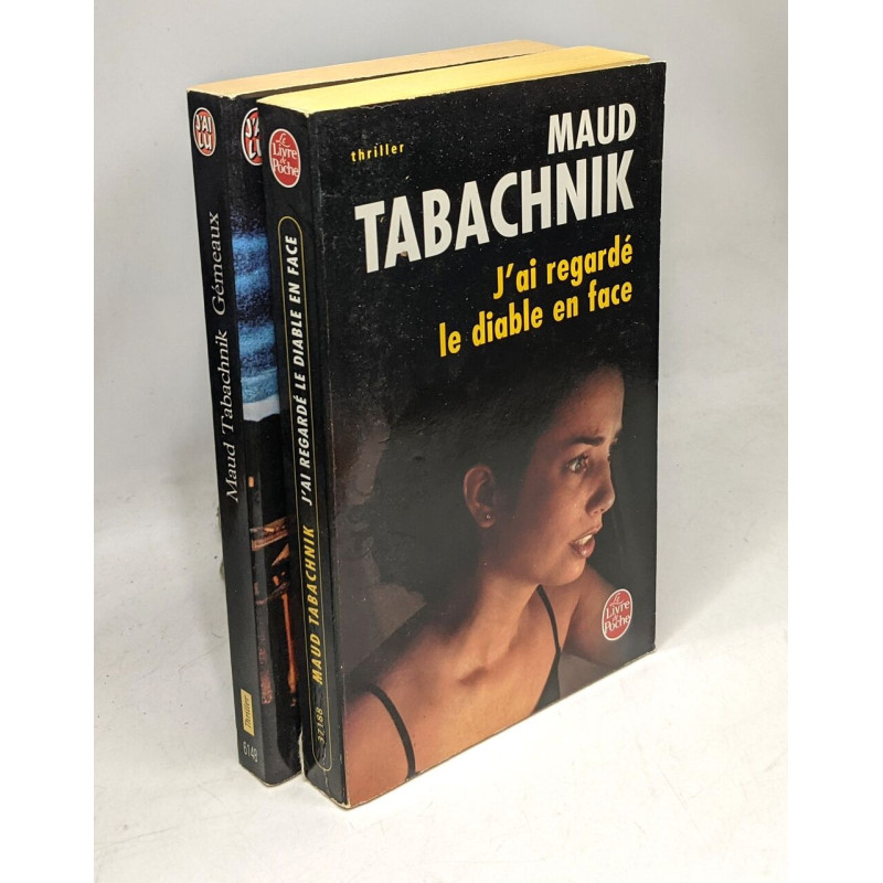 J'ai regardé le diable en face + Gémeaux --- 2 livres