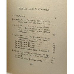 Un médecin raconte