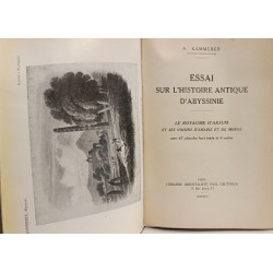 Essai sur l'histoire antique d'Abyssinie