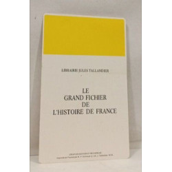 LE GRAND FICHIER DE L'HISTOIRE DE FRANCE. 8 BOITIERS. Civilisation...
