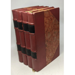 Les Thibault - 4 volumes: 1ère partie: Le cahier gris + 2e partie:...