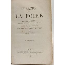 Théâtre de la Foire - recueil de pièces