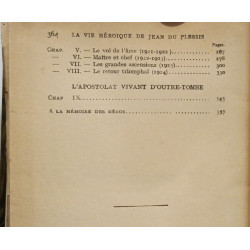 La vie heroïque de jean du plessis. commandant du "dixmude" 1892-1923