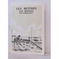 Les huîtres les moules les coquillages