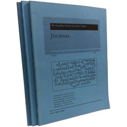 Journal - The canadian society for Syriac Studies - VOLUME 1 2 3...